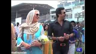 WASIM AKRAM celebrating his second WEDDING ANNIVERSARY [upl. by Yzzik499]