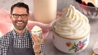 How to Make Whipped Cream  Easy and Amazing [upl. by Anircam]