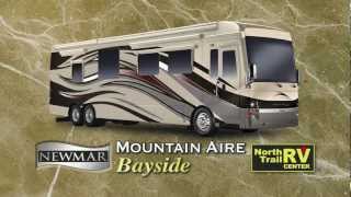 Luxury motor home  2012 Newmar Mountain Aire diesel pusher motor home video [upl. by Eralc]