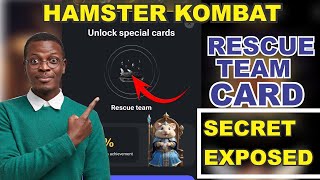 Hamster Kombat RESCUE TEAM CARD Detailed Secret Explained [upl. by Eilsel]