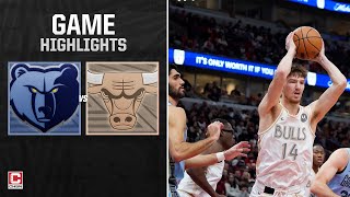 Chicago Bulls vs Memphis Grizzlies  Full Game Highlights  CHSN Chicago Bulls [upl. by Odelia846]