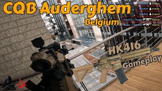 CQB Auderghem Europe  HK416 Gameplay Airsoft [upl. by Guthrey908]