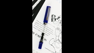 Now Available Twsbi ECO Dark Sapphire Fountain Pen [upl. by Herzen806]