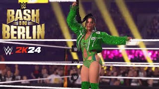 WWE 2K24 Bianca Belair Bash In Berlin Attire Entrance [upl. by Alexandria707]