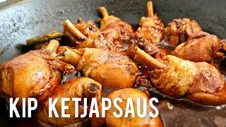 Kip in Ketjapsaus maken snel en makkelijk receptChicken in soy sauce is a quick and easy recipe [upl. by Anirtruc]