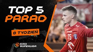 ORLEN Superliga TOP 5 PARAD – 8 tydzień 20242025 [upl. by Nyladnor]