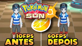 Nova versão mais RÁPIDA do Citra 3ds para celular ANDROID FRACO  RAPIDO A 30FPS  POKÉMON SUN [upl. by Seel]