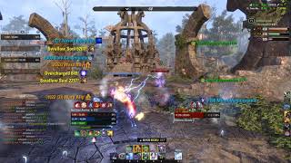 ESO PvP  Battlegrounds  Magicka Sorcerer [upl. by Gazo959]