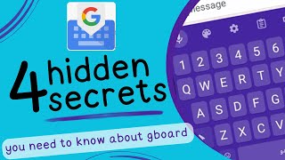 amazing features of gboard hidden features of gboard Gboard tips and tricks [upl. by Yelserp]