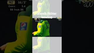 Shoaib Akhtar bowling speed against new Zealand cricket [upl. by Harolda]