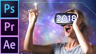 New 360 VR features in Adobe 2018 Apps Photoshop Premiere After Effects [upl. by Cleres]