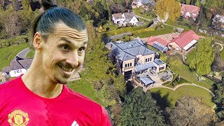 Zlatan Ibrahimovic Previous House In Manchester  OLD [upl. by Anemix]