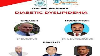 Diabetic Dyslipidemia 19092024 [upl. by Labinnah]