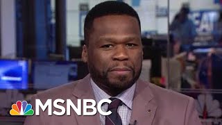 See 50 Cents first Ari Melber interview On Trump Criminal Probes and Lyrics [upl. by Reynold]