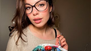 ASMR Painting You 🖌️😊🎨 [upl. by Lynett]