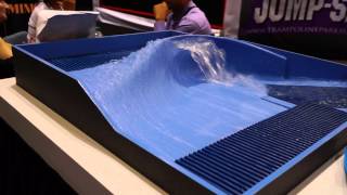 Pacific Surf Designs New Surf Wave Machine Iaapa Attractions Convention [upl. by Gerdy946]