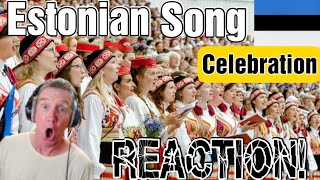 Estonian Song Celebration REACTION 🔥 [upl. by Macnamara]