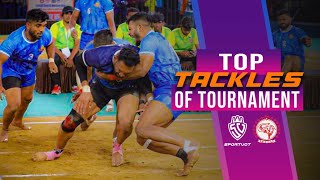 Top Tackles of State Level Kabaddi Spardha Chhatrapati Shivaji Maharaj Chashak 2024 [upl. by Niven779]