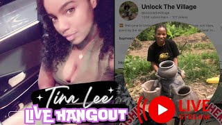 Tina Lee is live Village Tour in Rwanda with Unlock The Village​⁠ [upl. by Mitran395]