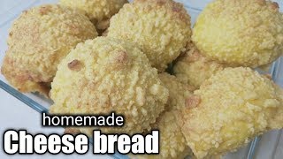 Homemade Cheese bread by mhelchoice madiskarteng Nanay [upl. by Ecydnarb562]