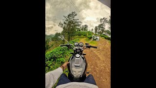 Honda Jade 250 original K1 Silencer sound with ride [upl. by Bergeman]