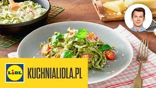 TAGLIATELLE Z SOSEM SEROWYM 🍝  Karol Okrasa amp Kuchnia Lidla [upl. by Leraj]