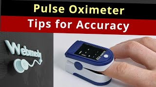 How to use a Pulse Oximeter Correctly  Helpful Tips for Accuracy [upl. by Elinor608]