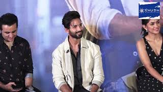 Jersey Trailer Launch Shahid Kapoor Maunal Thakur back to back funny Moments Full PC [upl. by Lacim]