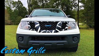 Custom Painted Front Grille  Nissan Frontier [upl. by Blessington503]