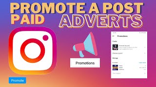 How to create a paid promotion on Instagram  how to advertise on Instagram [upl. by Tnirb]