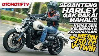 GAYA SPORTSTER MESIN VTWIN 250 CC KUPAS KELEBIHAN amp KEKURANGAN KEEWAY BENDA V252C  Otomotif TV [upl. by Yerac]