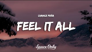 Chance Peña  Feel It All Lyrics [upl. by Proctor473]