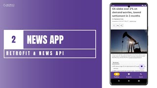 News App in Android Studio using Kotlin  Part 2  Retrofit amp News API [upl. by Shear]