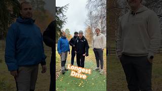 Discgolf longest drive frisbeegolf challenge discgolfnorge [upl. by Suicul]