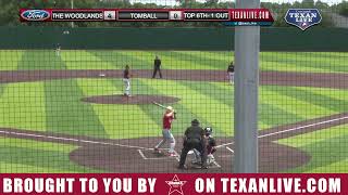 The Woodlands vs Tomball Game 3 Regional QF Baseball Highlights  5202023 [upl. by Jennette]