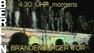 9 November 1989  Der Mauerfall in Berlin [upl. by Enenstein]