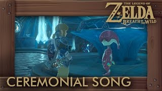 Zelda Breath of the Wild  The Ceremonial Song Shrine Quest [upl. by Einaej]