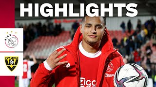 Jong Ajax floreert bij hattrick Ihattaren ⚽️⚽️⚽️  Highlights Jong Ajax  VVV Venlo [upl. by Skyler]