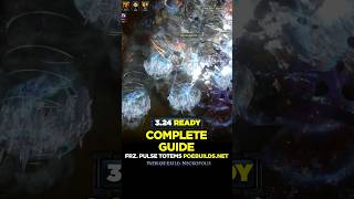 POE 324 FREEZING PULSE TOTEMS  COMPLETE GUIDE  Poe Builds shorts pathofexile poebuilds poe [upl. by Hgalehs]