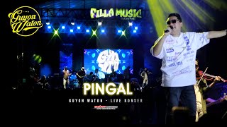 PINGAL  GUYONWATON LIVE PERFORMANCE AT SRENGAT BLITAR [upl. by Honebein794]