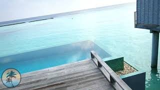 Kuramathi MALDIVES❤️ Water Villa with POOL  FHD Room TOUR  Overwater bungalow with private POOL [upl. by Omoj]