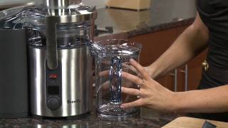 Out of the Box Breville ikon MultiSpeed Juice Fountain BJE510XL [upl. by Esinereb]