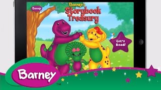 Barney  Book App  Barneys Storybook Treasury [upl. by Adan]