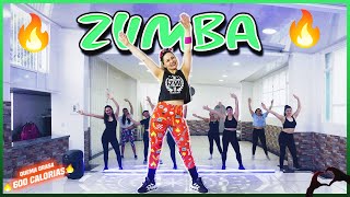 ZUMBA fitness baile ejercicio para Adelgazar ABDOMEN 🔥 Cardio [upl. by Gittle]