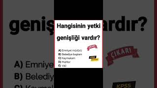 KPSS 2024 VATANDAŞLIKTAN ÇIKABİLECEK SORULAR kpss2024 yks 2022kpss kpsstarihkpssvatandaşlık [upl. by Giarla635]