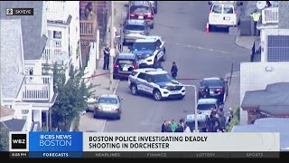 Dorchester shooting leaves man dead [upl. by Klotz198]