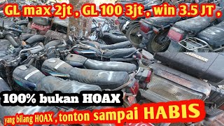 JUAL Motor Murah honda GL 100 3jt GL MAX 25 JT  WIN 35 juta asli bukan Hoax tidak tipu tipu [upl. by Cornell]