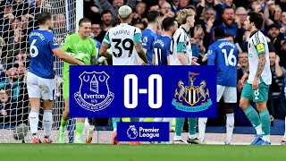 EVERTON 00 NEWCASTLE  Premier League highlights [upl. by Salba]