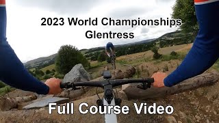 2023 World Championships  Glentress FULL Course Video [upl. by El90]