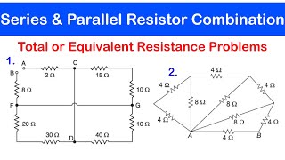 ☑️11  Series and Parallel Resistor Combinations  Total or Equivalent Resistance of a Circuit [upl. by Mauve865]